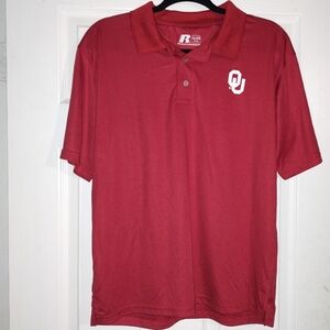 Russell Athletic Kid's Crimson Polo Golf Shirt 14-16